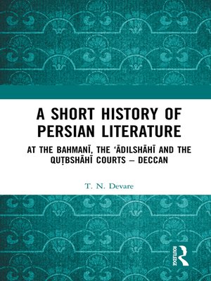 cover image of A Short History of Persian Literature